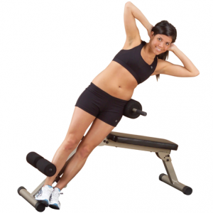 Best Fitness Ab Board / Hyperextension BFHYP10 - side crunches