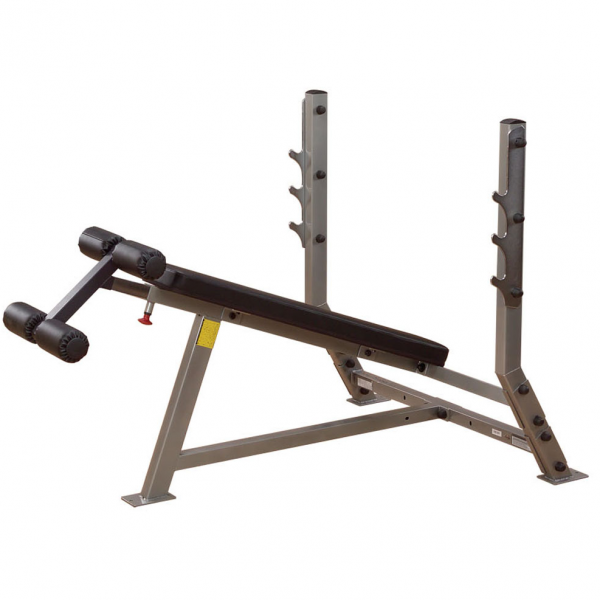 Body-Solid Decline Olympic Bench SDB351G - side view
