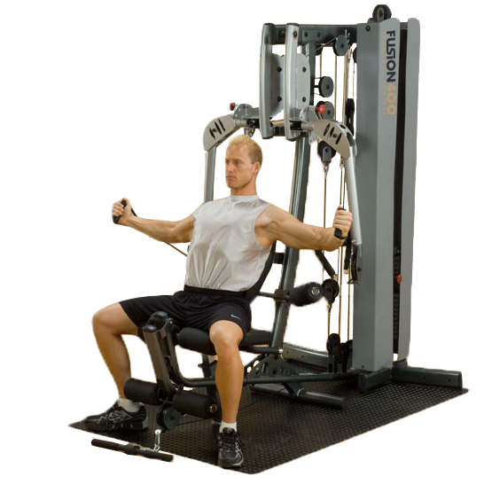 Body-Solid Fusion 400 Personal Trainer [F400C] - cable chest flies