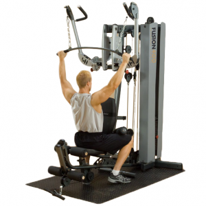 Body-Solid Fusion 400 Personal Trainer [F400C] - lat pulldown