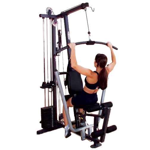 Body-Solid G1S Selectorized Gym - lat pulldown