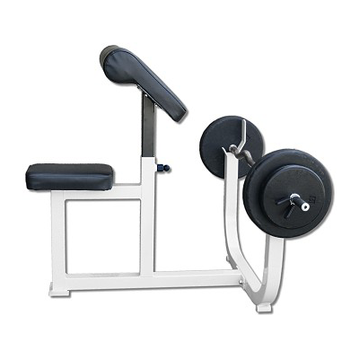 Deltech Fitness Preacher Curl Bench [DF3000] - side view