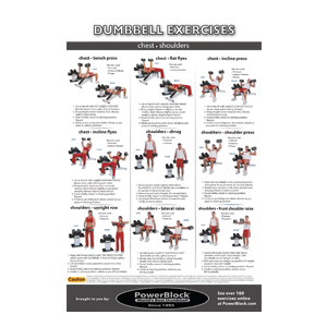 Powerblock Dumbbell Workout Poster Pack