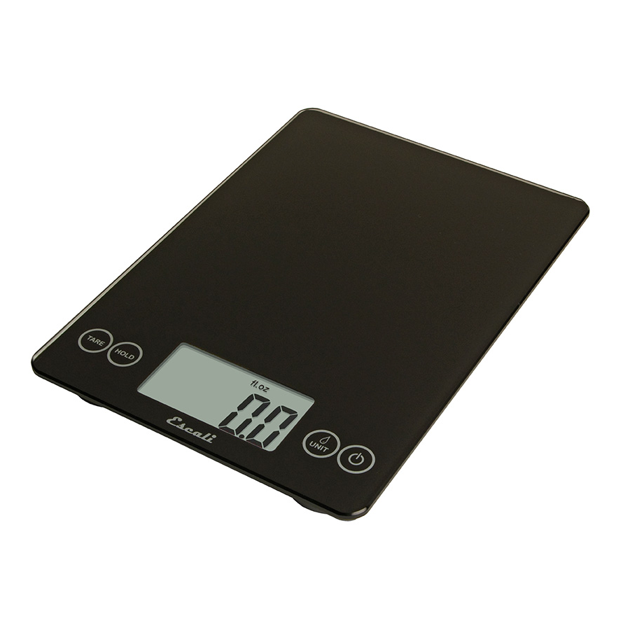 Escali Low-Profile Digital Scale, 2 Lb, Silver