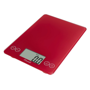 Escali Arti Flass Digital Scale (Retro Red) [157RR]