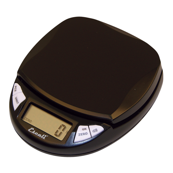 Escali Pico Pocket Size Digital Scale (Midnight Black) [N155MB]