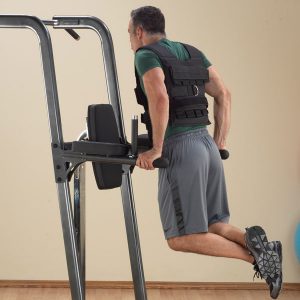 Body-Solid Fusion Vertical Knee Raise / Dip / Pull Up [FCD]
