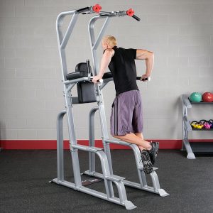 Body-Solid Pro Club Line Vertical Knee Raise / Chin Up / Dip Machine [SVKR1000]