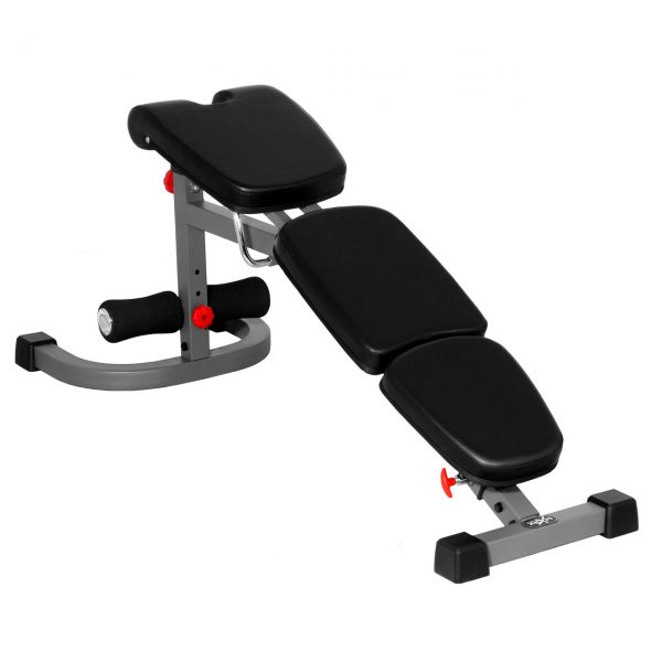 XMark Fitness Flat / Incline / Decline Bench with Preacher Curl [XM-4417]