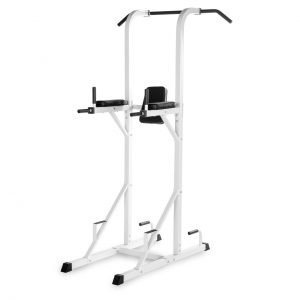 XMark Fitness Power Tower with Dip Station and Pull Up Bar [XM-4434-WHITE]