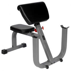 XMark Fitness Seated Preacher Curl Weight Bench [XM-4436]